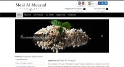 Desktop Screenshot of mjmdsilicasand.com